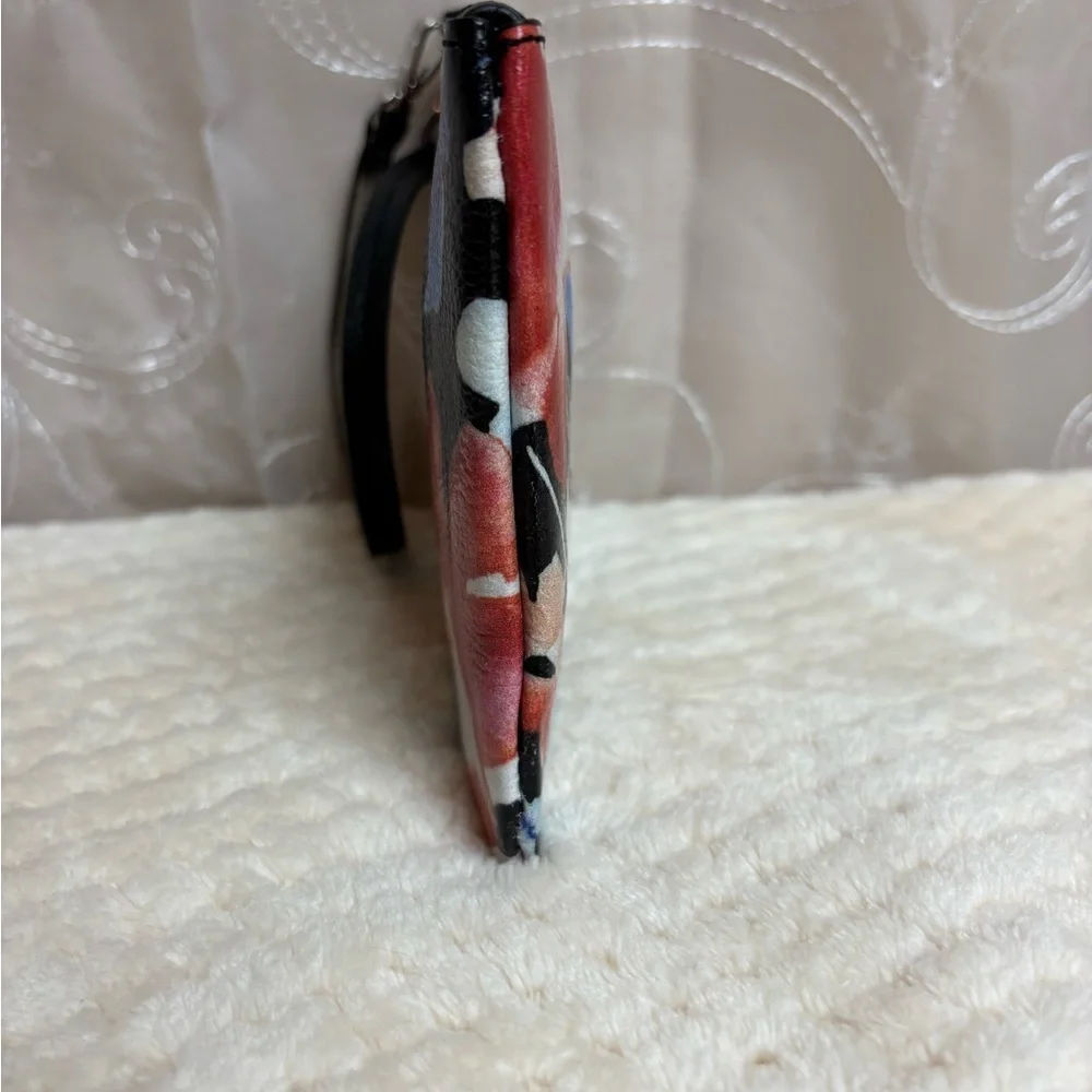 Lodis Floral Leather Wristlet